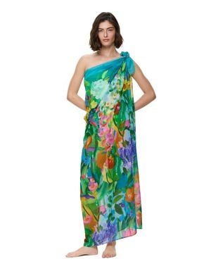 Gottex Monet's Garden Pareo - Green