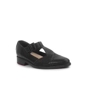 Bed Stu Jenny Pointed-Toe Flat - Black