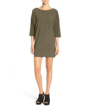 Leith Dolman Dress - Green