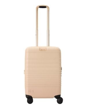 BEIS The Carry-On Roller Suitcase - Natural