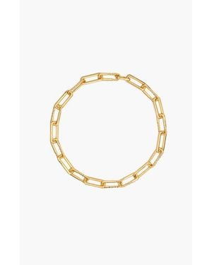 Yoj Oto Maxi Chain Necklace - Metallic