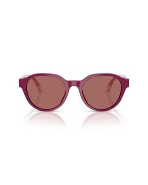 Emporio Armani Kids' 48Mm Small Phantos Sunglasses - Pink