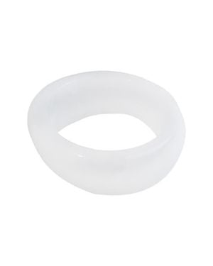 Panacea Resin Bangle - White