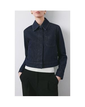 Mango Denim Jacket - Blue