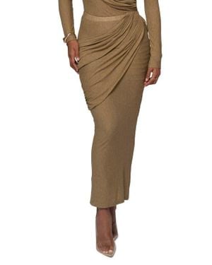 JLUXLABEL Paradise Hills Maxi Skirt - Green