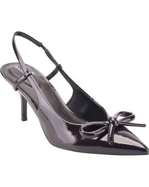 Bandolino Margla Faux Leather Slingback Pump - Blue