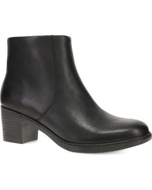 Dansko Meryll Leather Bootie - Black