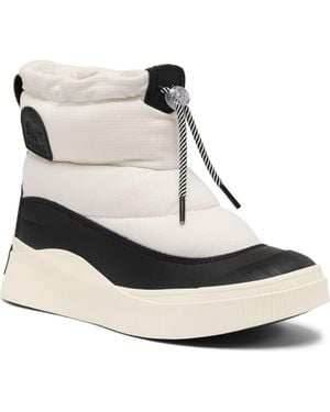 Sorel Out N About Iv Puffy Lace-Up Waterproof Boot - White