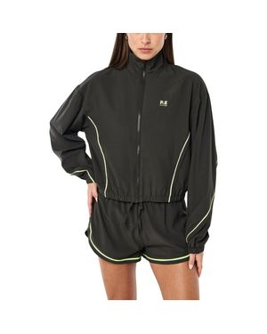 P.E Nation Linear Water Repellent Jacket - Black