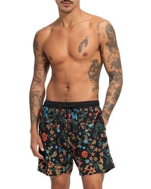 Agua Bendita Joe Swim Trunks - Red