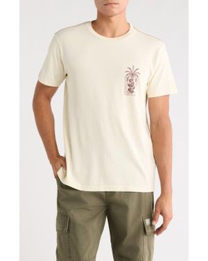 RVCA Serpent Cotton Graphic T-Shirt - White