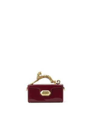 Lanvin Pencil Cat Nano Bag - Red