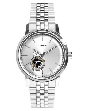 Timex X Peanuts Marlin 75Th Anniversary Edition Automatic Bracelet Watch, 40Mm - Metallic