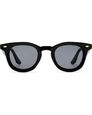 Aire Aperture 45Mm Round Sunglasses - Black