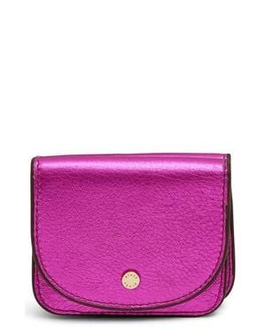 Aimee Kestenberg Pucker Up Leather Wallet - Purple