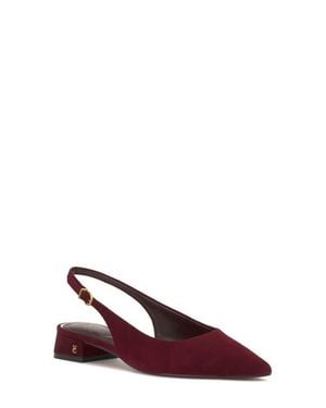 Vince Camuto Valiey Slingback Flat - Red