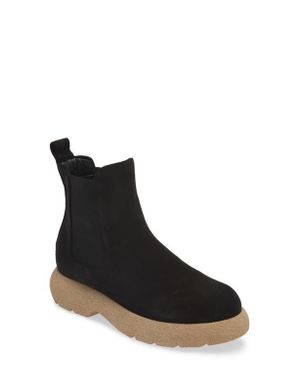 Toni Pons Leather Chelsea Lug-Sole Boots - Black