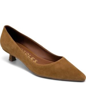 Aerosoles Rana Kitten Heel Pump - Brown