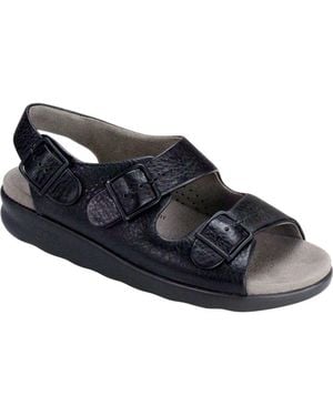 SAS Relaxed Slingback Sandal - Blue