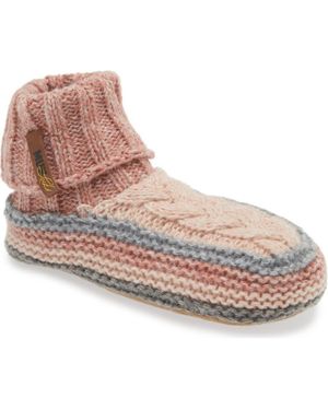 Muk Luks Slipper Socks - Orange