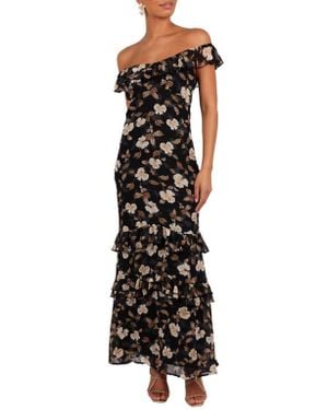 chinese dress ladies Ciao Ruffles Maxi Dress