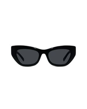 Givenchy City 54Mm Cat Eye Sunglasses - Black