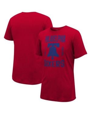 Stadium Essentials Philadelphia 76Ers City Year T-Shirt - Red