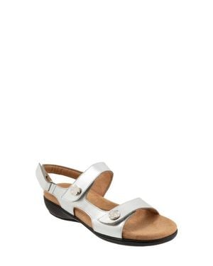 Trotters River Slingback Sandal - Metallic