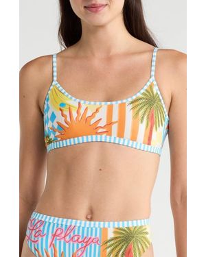 Maaji Beach Static Lane Bikini Top - Multicolor