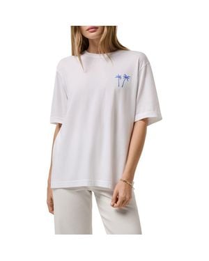 Travis Mathew Vacation Boyfriend Graphic T-Shirt - White