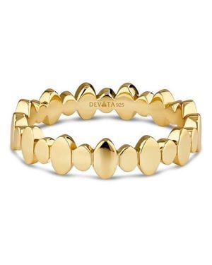 DEVATA Oval Link Ring - Metallic
