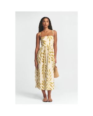ST MRLO Lanah Midi Dress - Metallic