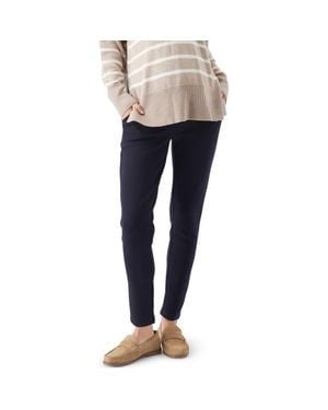 Ripe Maternity Super Soft Scuba Pant - Blue