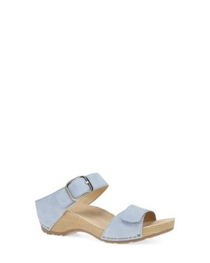 Dansko Tanya Platform Slide Sandal - White