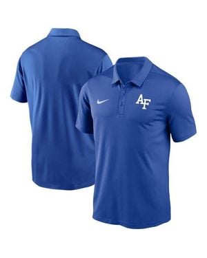 Nike Air Force Falcons Victory Solid Performance Polo - Blue