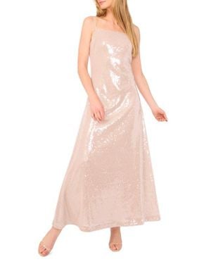 Ted Baker Sequin A-Line Slipdress - Pink