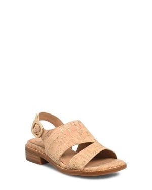 Söfft Nivian Slingback Sandal - Natural