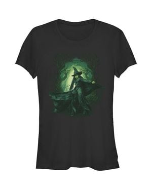 Wicked: For Good Junior's Elphaba Forest T-Shirt - Green