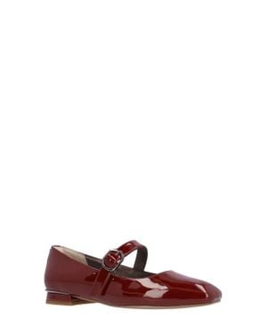 J. Reneé Faron Mary Jane Flat - Red