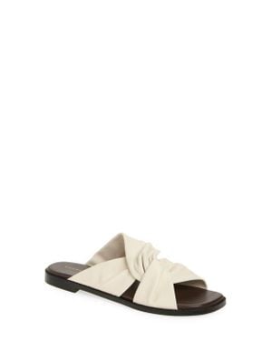 Cecelia New York Idea Slide Sandal - White