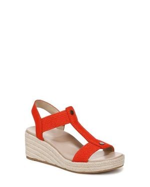 Vionic Calera Espadrille Wedge Sandal - Red