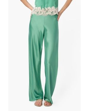Cami NYC Bristol Satin Pants - Green