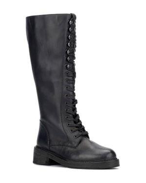 Vintage Foundry Sadelle Lace-Up Boot - Black