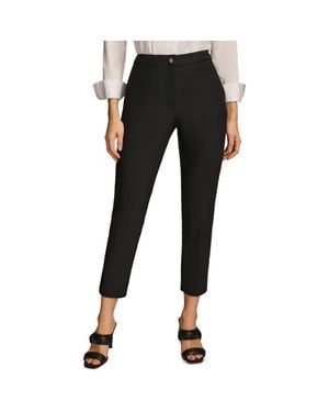 Donna Karan Slim Ankle Pants - Black