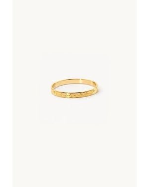 Meideya Sun Band Ring - Metallic