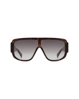 Pm Studios Aspen Shield Sunglasses - Brown