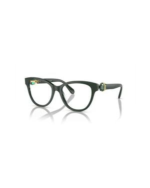 Swarovski 52Mm Round Optical Glasses - Green