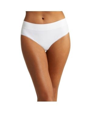 Wacoal Feeling Flexible High Cut Briefs - White