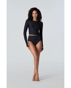 Watskin Sasha Long Sleeve Top - Black