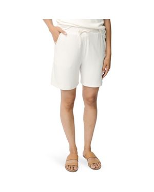 Cozy Earth Ultrasoft Bermuda Pajama Shorts - White